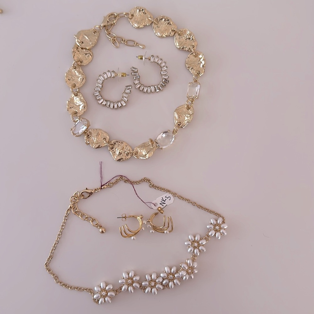 Two sets of jewelry